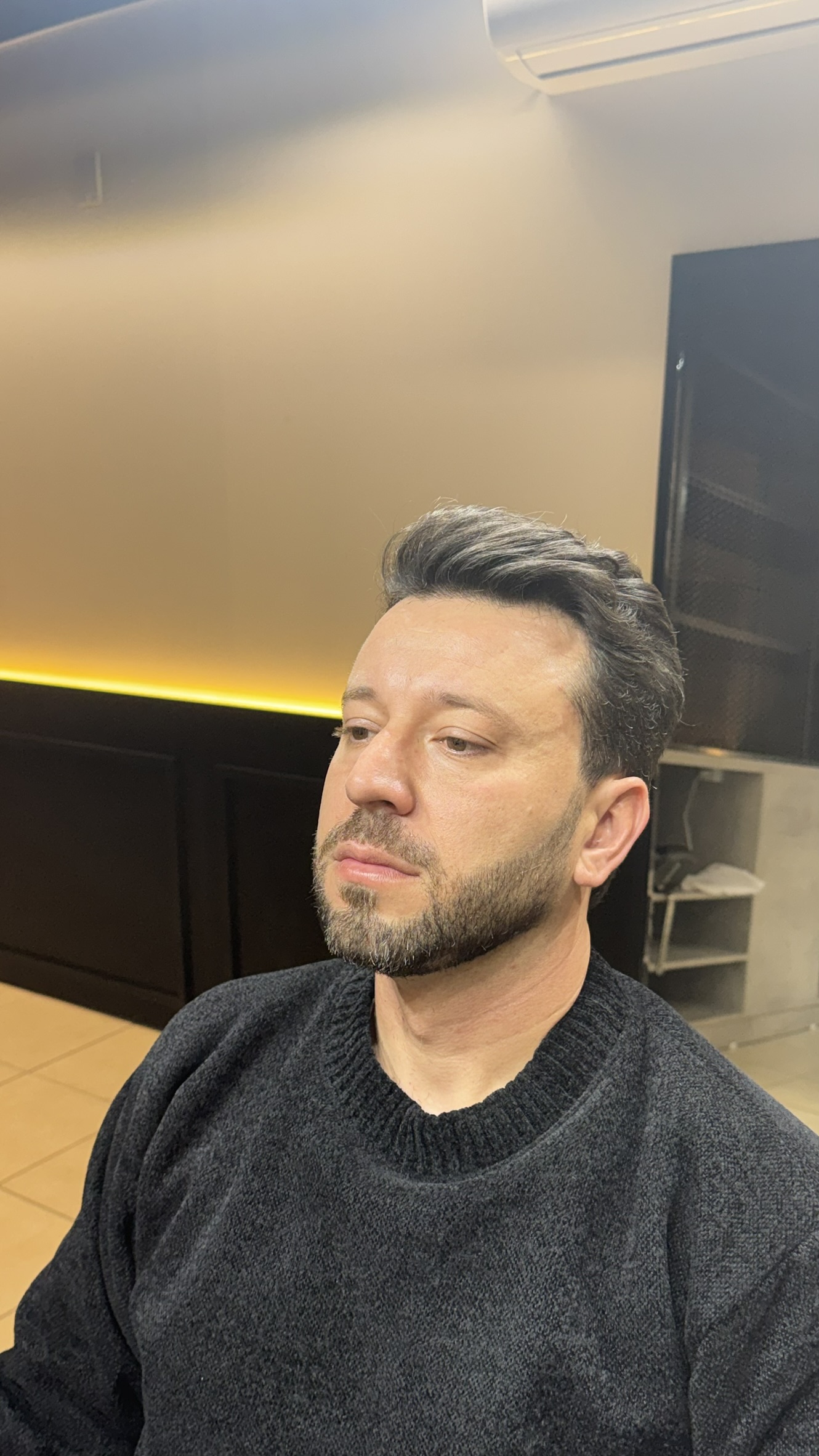 Corte masculino em finaliza&ccedil;&atilde;o